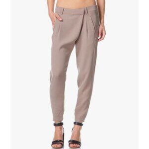 Vince Asymmetrical Trousers Size 0 Tan